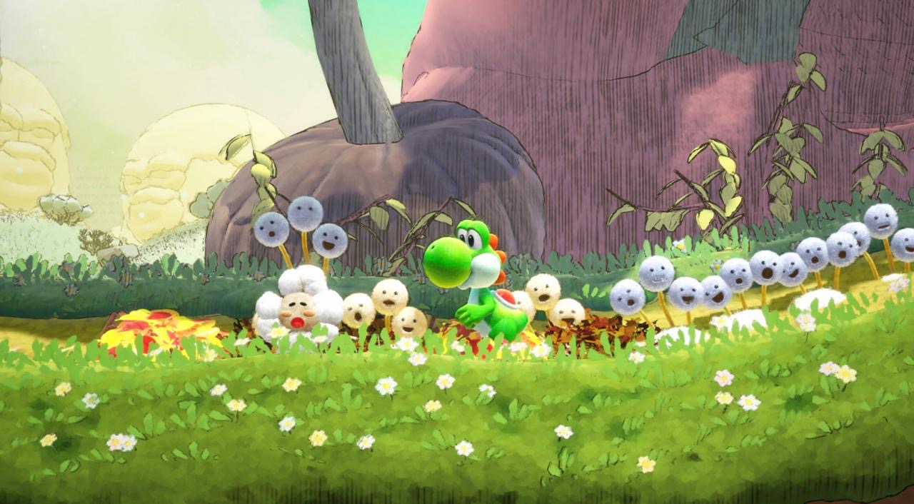 Yoshi nel prato