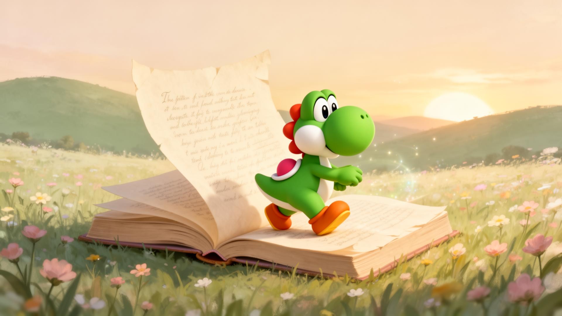 Yoshi and the Mysterious Book